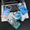Ocean Cute Dolphin Shockproof Phone Case for iPhone 17 Air 16 16E 15 Pro Max 14 Plus 13 Mini 12 Back Cover Anti Fall Fundas