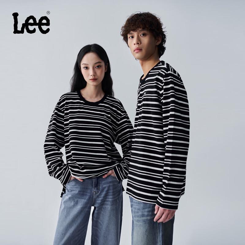 Lee Unisex Striped Long Sleeve T-Shirt