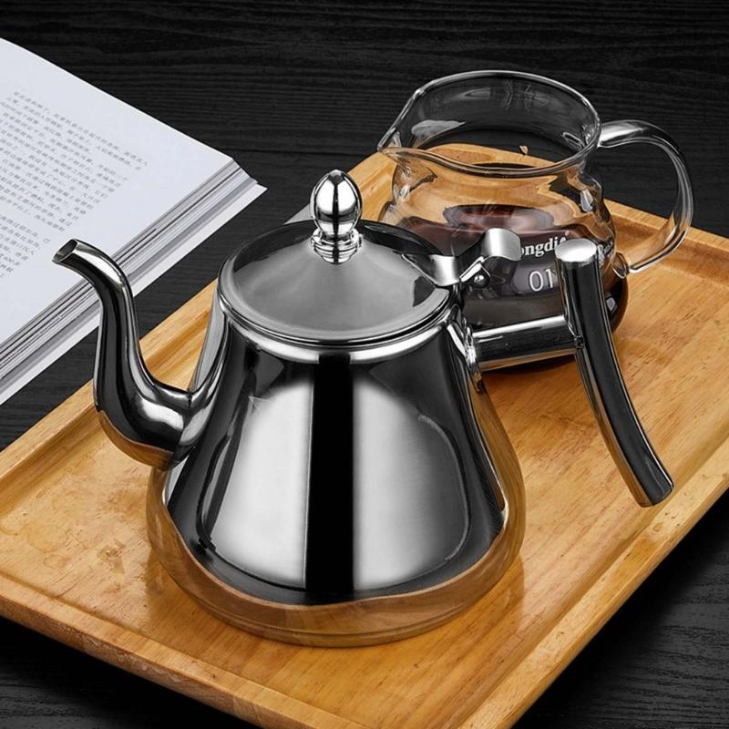 Water Kettle Stainless Steel Material Gooseneck Tea Pot for Pour Over and Tea
