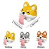 Cute Funny Dog Figure for Couples Dog-Shaped Pendant Decoration Indoor Outdoor Playful Statue Tabletop Figurine for Boyfriend