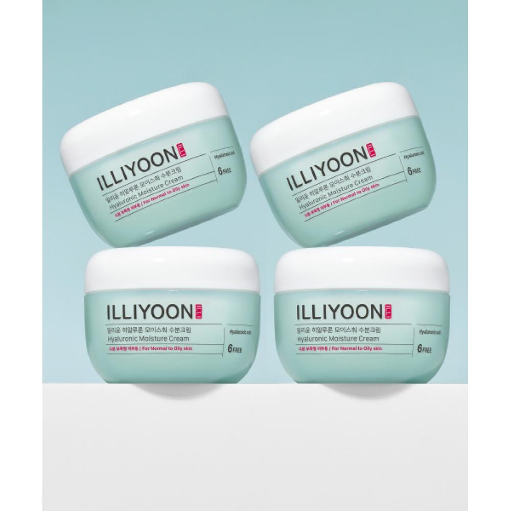 Illiyoon Hyaluronic Moisture Cream 100ml 4 Pack none