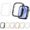 Coque de protection pour montre Huawei Watch Fit 4 Pro, en PC creux avec motif diamant, pièce de rechange