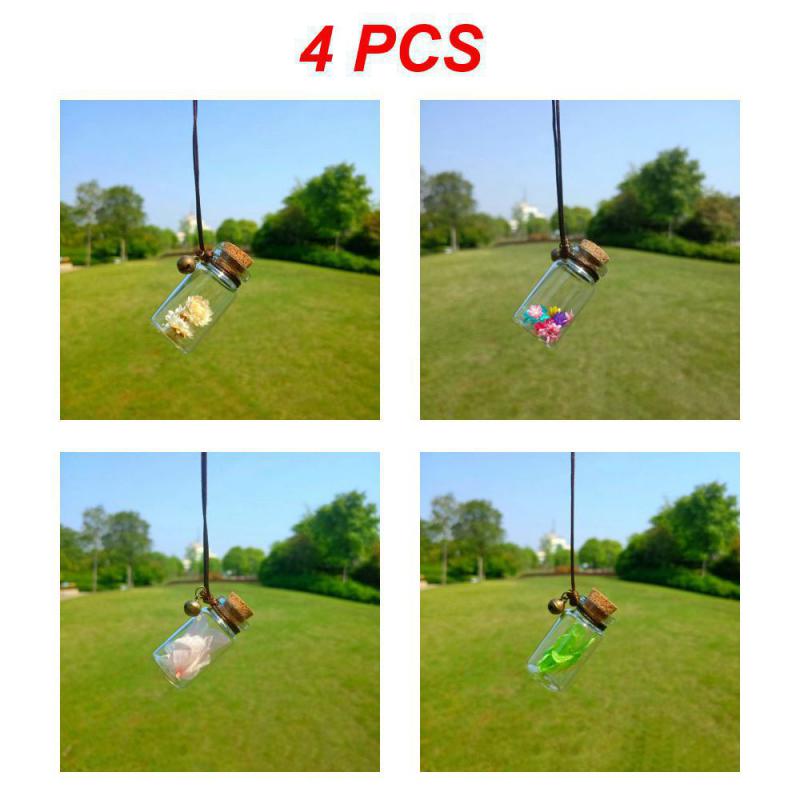 2/3/4PCS Car Mirror Pendant Universal Creative Healthy And Non-toxic Auto Decoraction Ornaments Perfume Pendant Exquisite