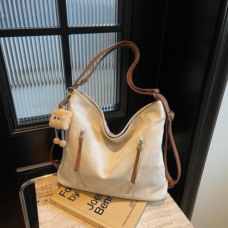 Casual Commuter Tote Bag Women's Large-capacity Bag New Single Shoulder Crossbody Multi-purpose Backpack