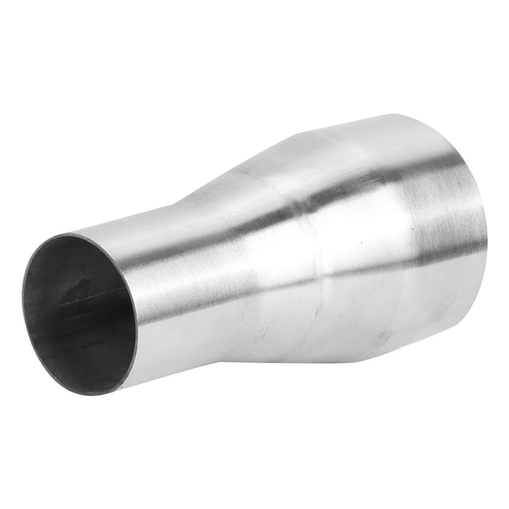 Stainless Steel Exhaust Pipe Connector Tube Adapter Reducer Modified Part
