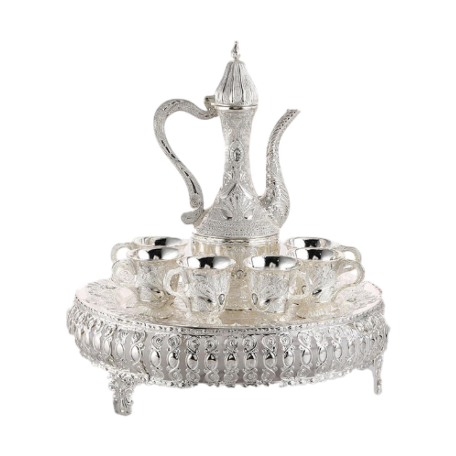 

Tea Service Set Turkish Coffee Cup Home Decor Decorative Luxury Drinkware Wine