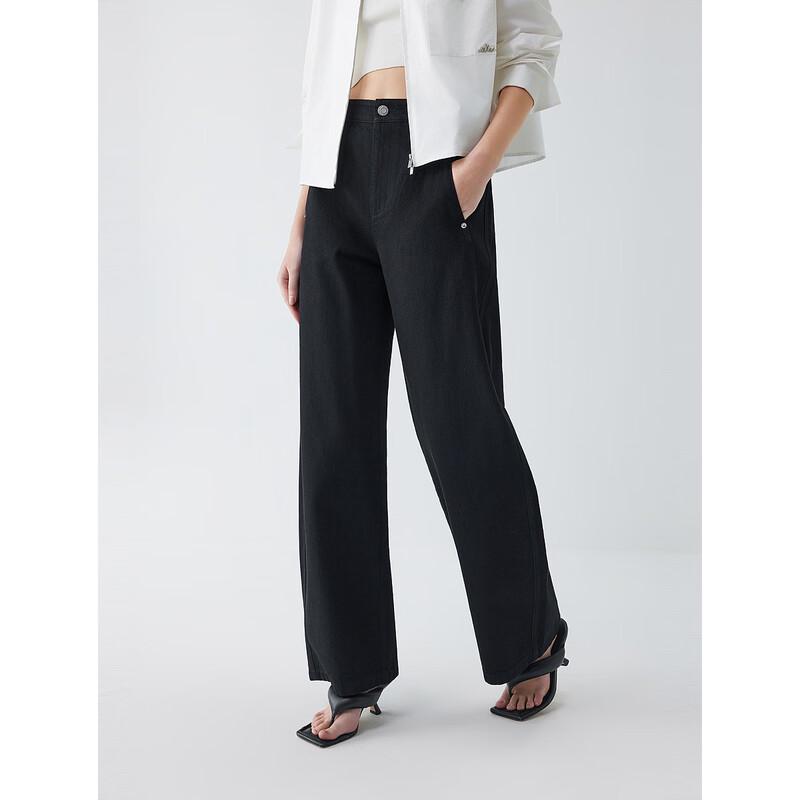 ELLE Women's French Style Straight-Leg Jeans