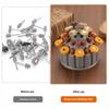 360 Degree Rotating Drill Bit Storage Box - Professional Engraving Burr Organizer Rotary Tool Case For Jewelry Making Workshop