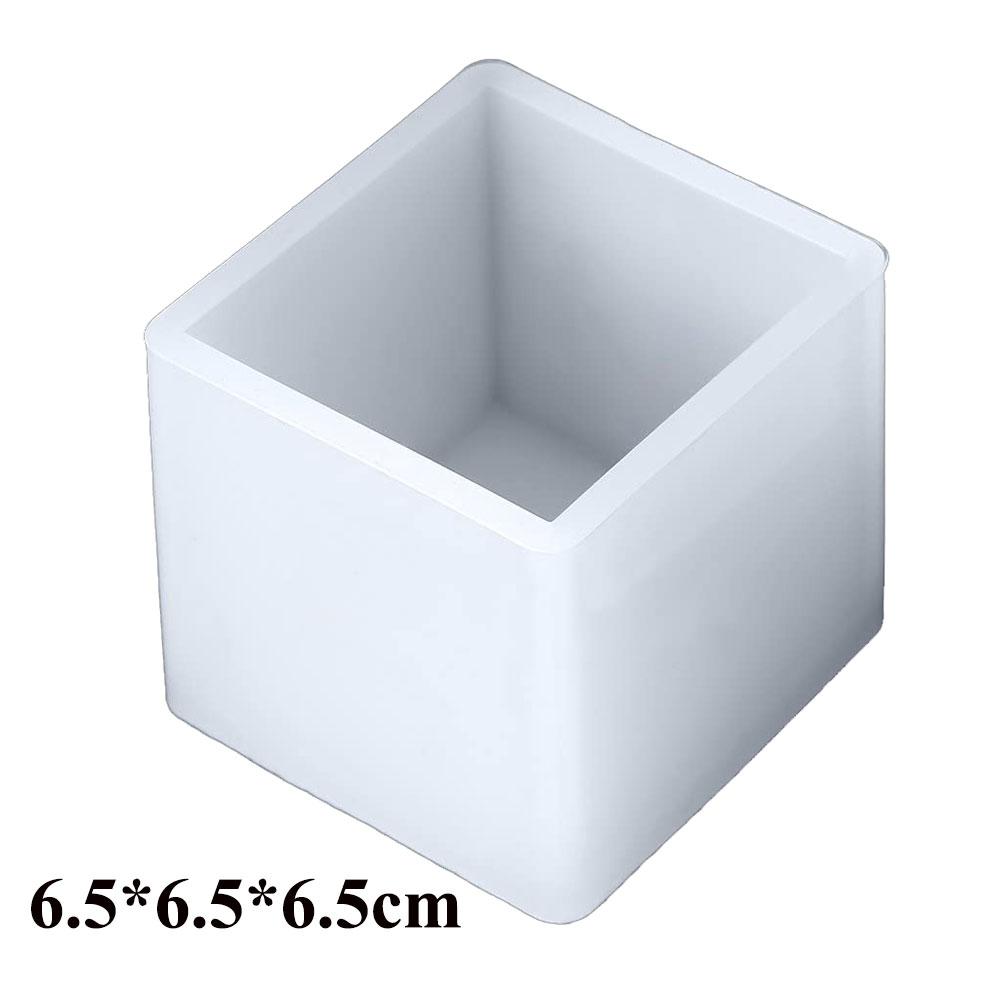 Cylinder Silicone Mold DIY Epoxy Resin Candle Mould Aromatherapy Candle Wax Molds Clay Plaster Craft Casting Mould Home Decor