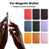 Pro Magsafe Kožené pouzdro peněženka pro Apple iPhone 15 14 13 12 11 Pro Max Plus Příslušenství