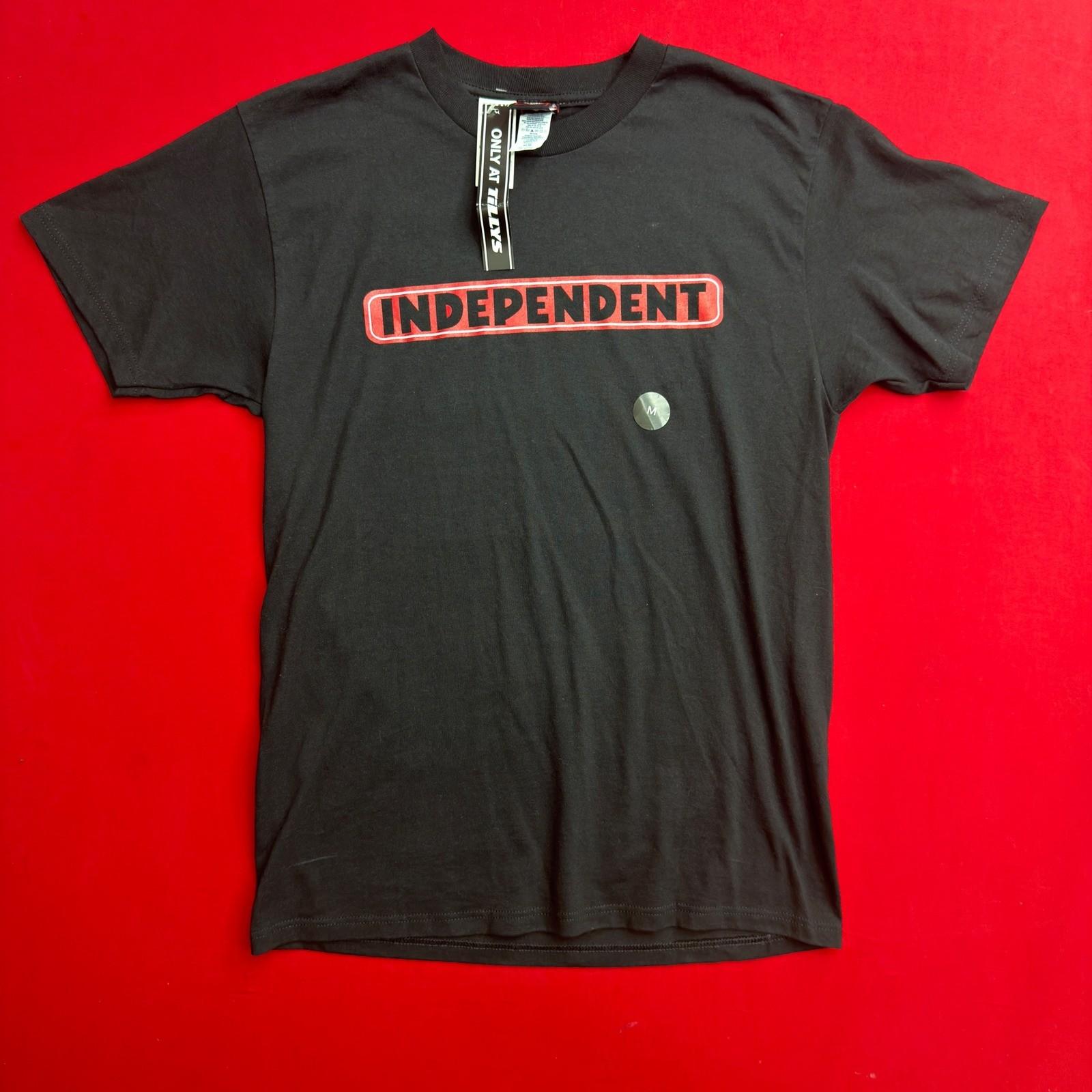 Independent Truck Co Mens T-Shirt Black Red Logo Tillys Exclusive Logan Tee M XXL
