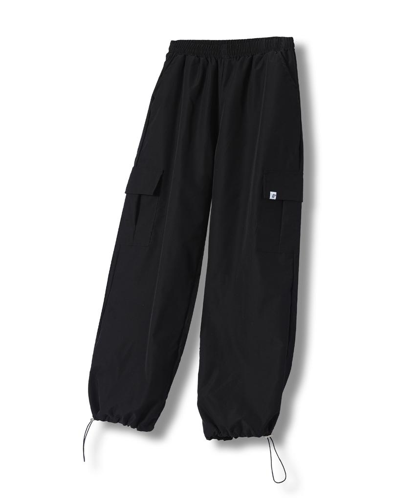 NP STUDIO [2Pack] Nylon String Wide Cargo Pants 3 Colors