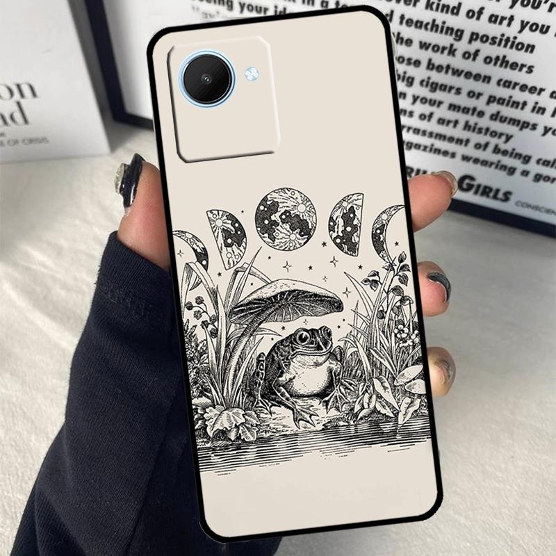 Occult Witchcraft Moon Gothic Witch For Realme GT7 Pro GT6 C67 C65 C63 C61 C55 C53 C51 C71 C75 10 11 12 13 14 15 Pro Plus Case