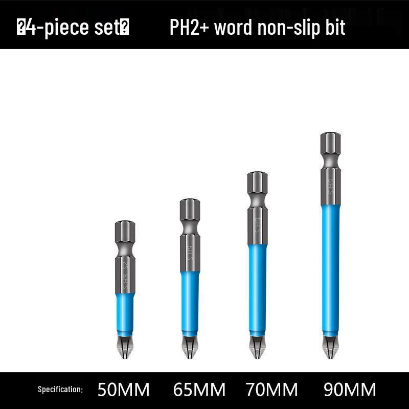Premium Magnetisches Anti-Rutsch Elektro-Schraubendreher-Set mit Superharten Bits & Leistungsstarkem Magnetring