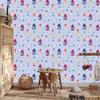 Teddy bears stars houses wallpaper for living room and bedroom 50x1000