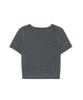 COVERNAT WOMAN Hairy Half Knit Charcoal