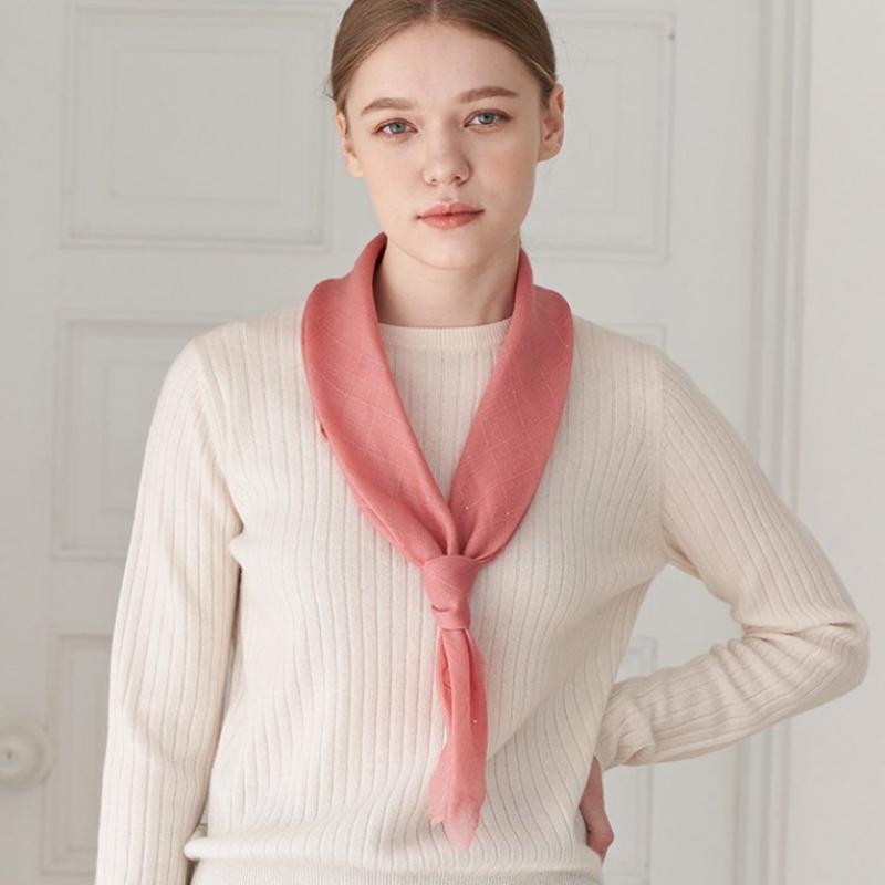 Dal Cashmere Air Cashmere 100 Scarf Shine Rich Pink
