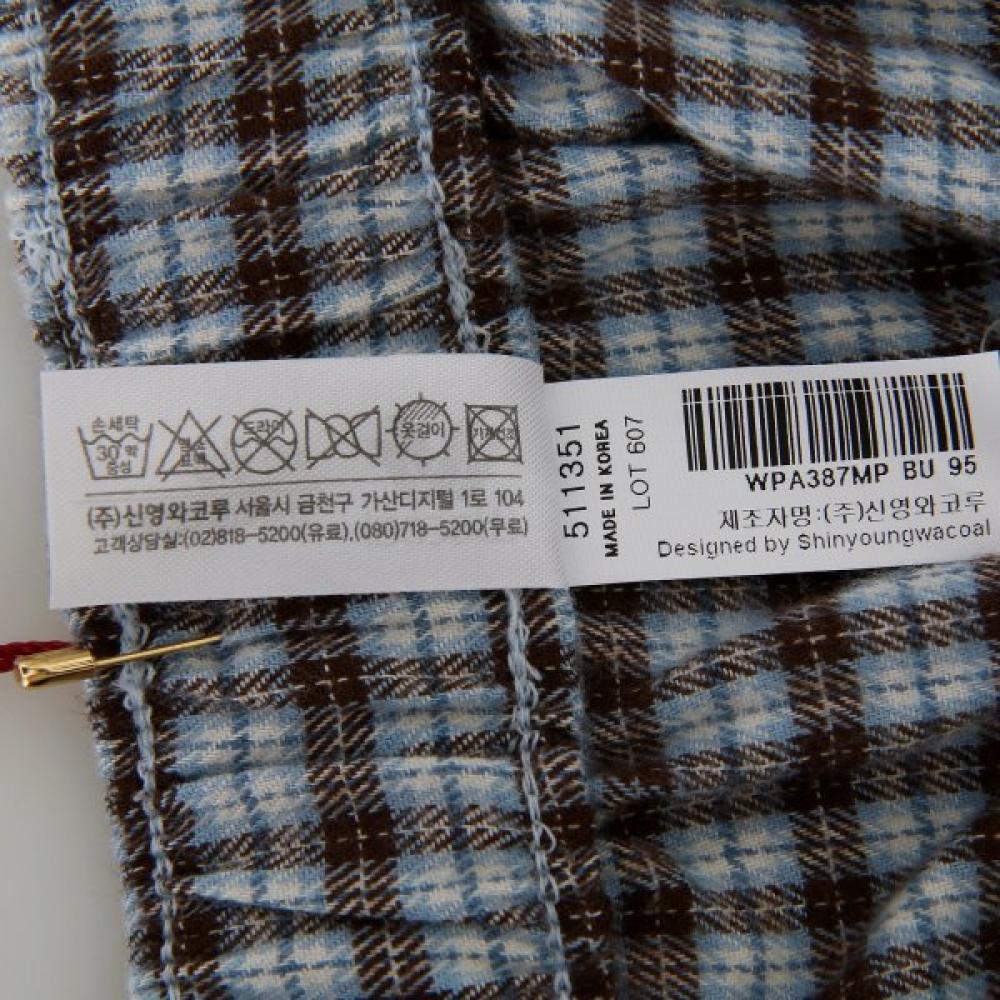 Wacoal Men S Fleece Check Pajama pantS Wpa387mp