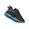 HOKA One One Round Toe Fabric Shock Absorbing Slip Resistant Durable Waterproof Low Top Running Shoes Women Sneaker Black 1106531-ADGG