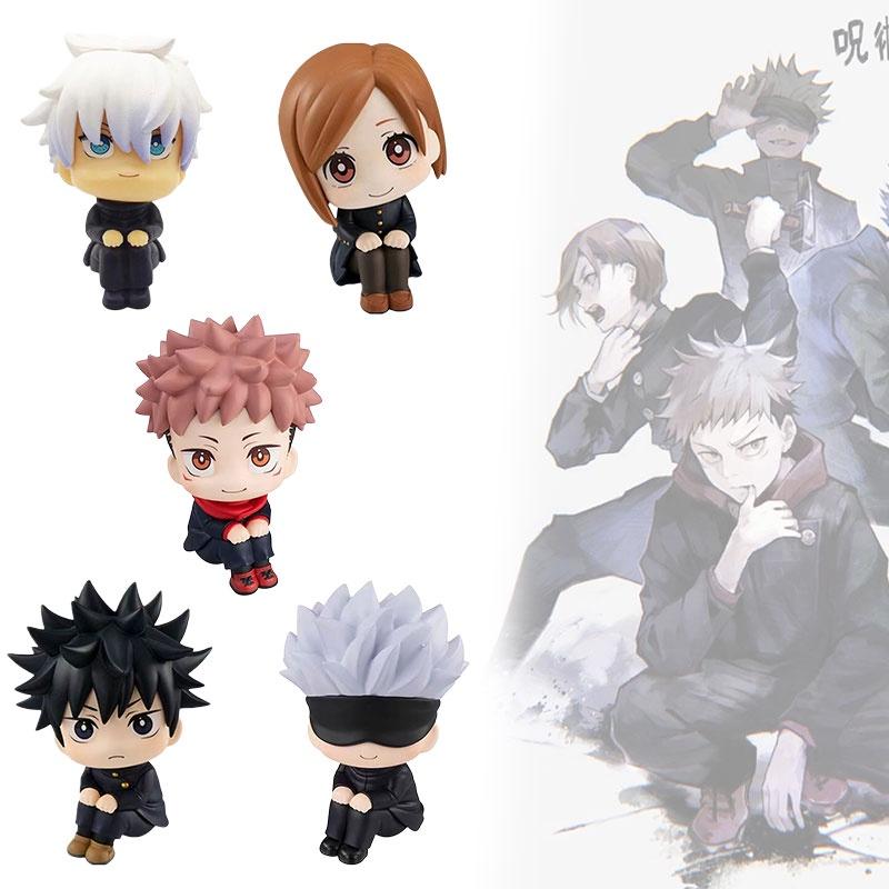 Q-version Jujutsu Kaisen Wataru Gojo Pvc Figure Cake Decoration Toy