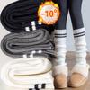 Striped Knitted Lolita Leg Warmers Women's Long Socks Autumn Winter Wool Foot Cover Arm Warmer Y2K Crochet Heap Socks Boot Cuffs