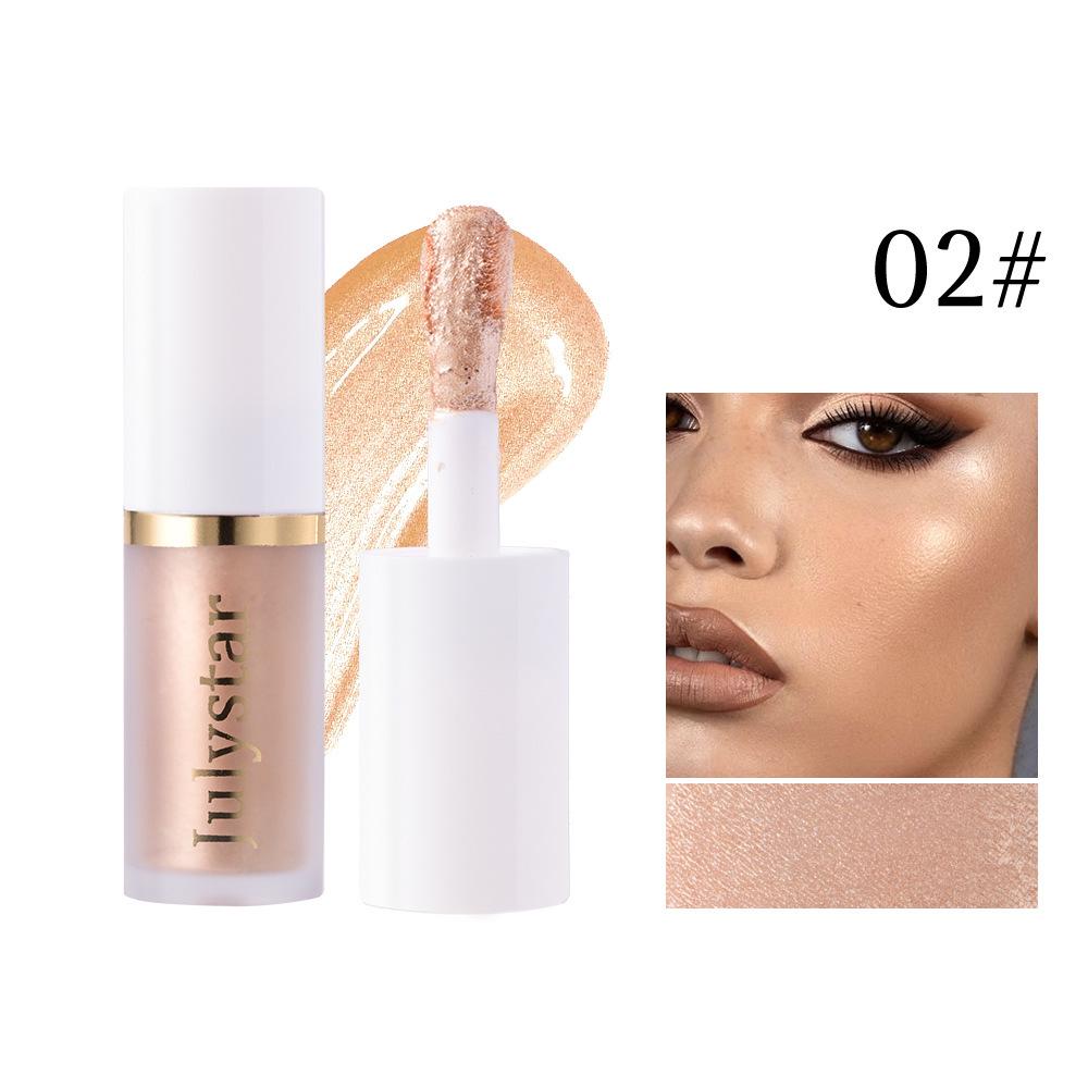 Julystar Face & Lip Brightening Pearlescent Highlighter & Blush Liquid