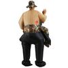 Halloween King Kong Doll Costume Stage Performance Funny Big Chimpanzee Carrying Man Inflatable Suit