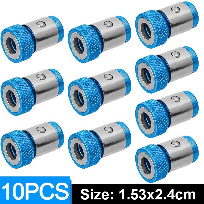 Magnetic Ring Screwdriver Bit Holders Cross Phillips Magnet Strong Magnetizer Removable Part Adapter Screw Driver Power Tools