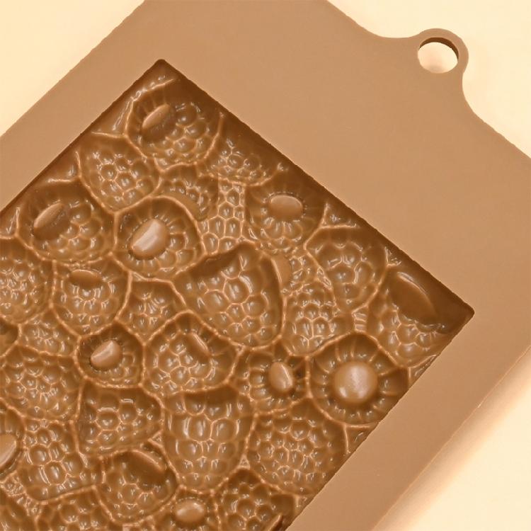 2Pcs Raspberry Clusters Silicone Chocolate Mould Easy To Demold Dessert Mould Practical Home Pastries Baking Tool