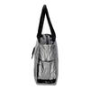 Nananoel grete Glossy Tote Bag (A4 Compatible), 2453311001, Gunmetal (219)