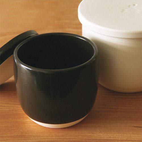 Kamoshika Tool Shop Ceramic Rice Container, Regular (White)