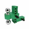 Adjustable Trailer Arm Hitch Assembly | Solid Aluminum Alloy Construction, Rigid Twin Knob