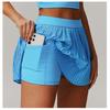 Cloud Inspired Breathable Short Skirt Covers Buttocks, Slimming Fitness Tennis Skirt, Anti Glare Yoga Short Skirt For Women