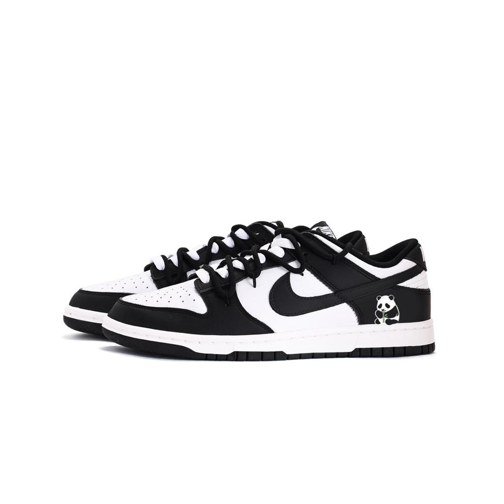Nike Pantofi de Skateboard Low top Rezistenți la Alunecare Dunk Coverage Unisex Alb Negru HF5441-100(Echipa59-)