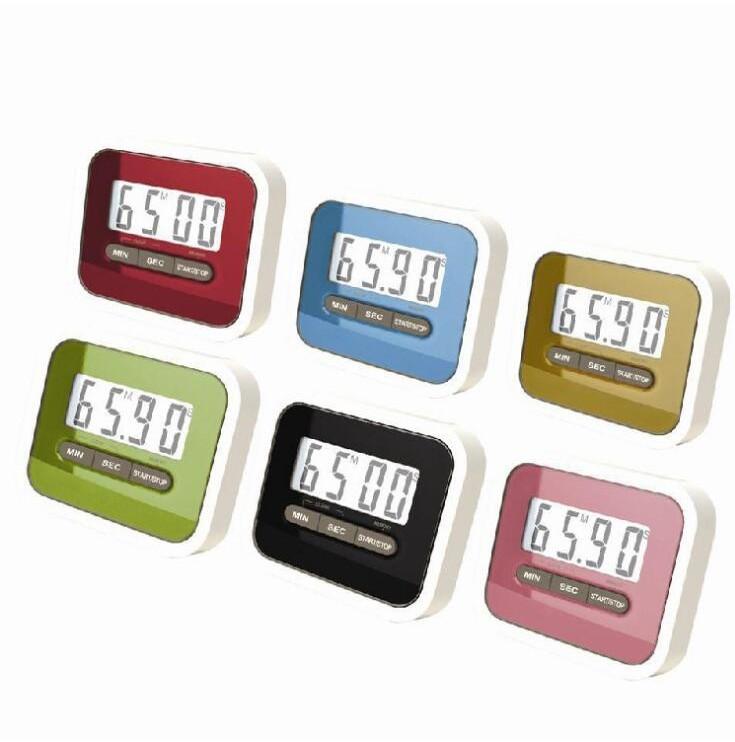 Ultra Stylish Magnetic Digital Lcd Kitchen Timer With Fashionable Design For Kitchens