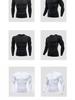 PRO Men's Quick-Dry Breathable Compression Long & Short Sleeve Fitness Running T-Shirt