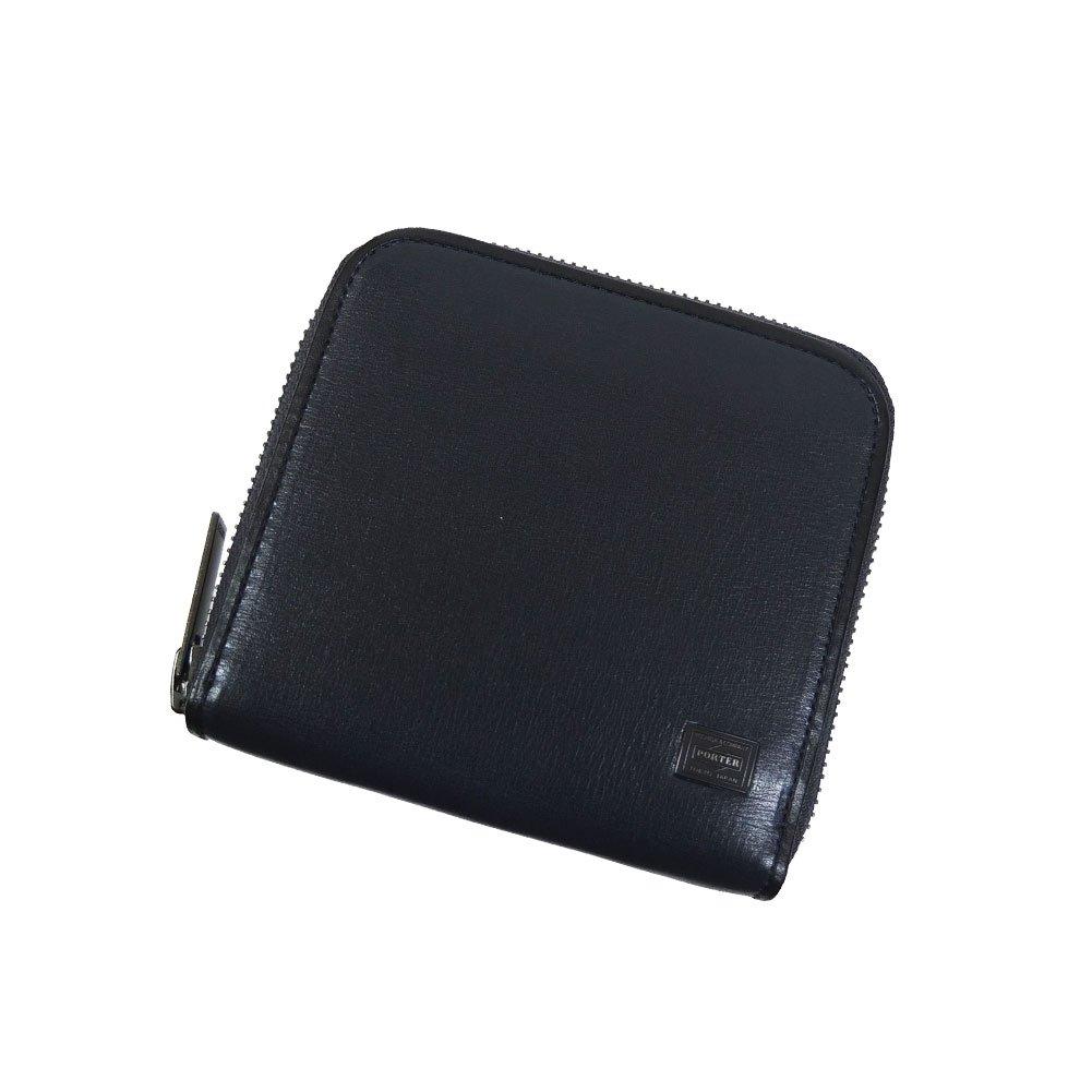 

Сумка Yoshida PORTER PLUME Round ZIP Leather Wallet Black 179-03868 чорний