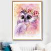 Full Round/Square 5D Diy Diamond Painting Beautiful Owl Embroidery Full Lay Cross Stitch Kits Home Decor Handmade Gift