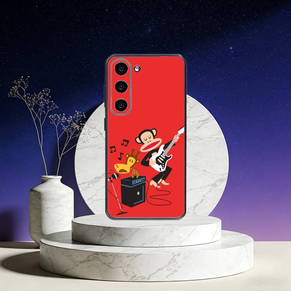 

P-Paul F-Frank Phone Case For Samsung Galaxy A73,A72,A71,A70,A53,A52,A51,Others Soft Black Cover Samsung a51 4g