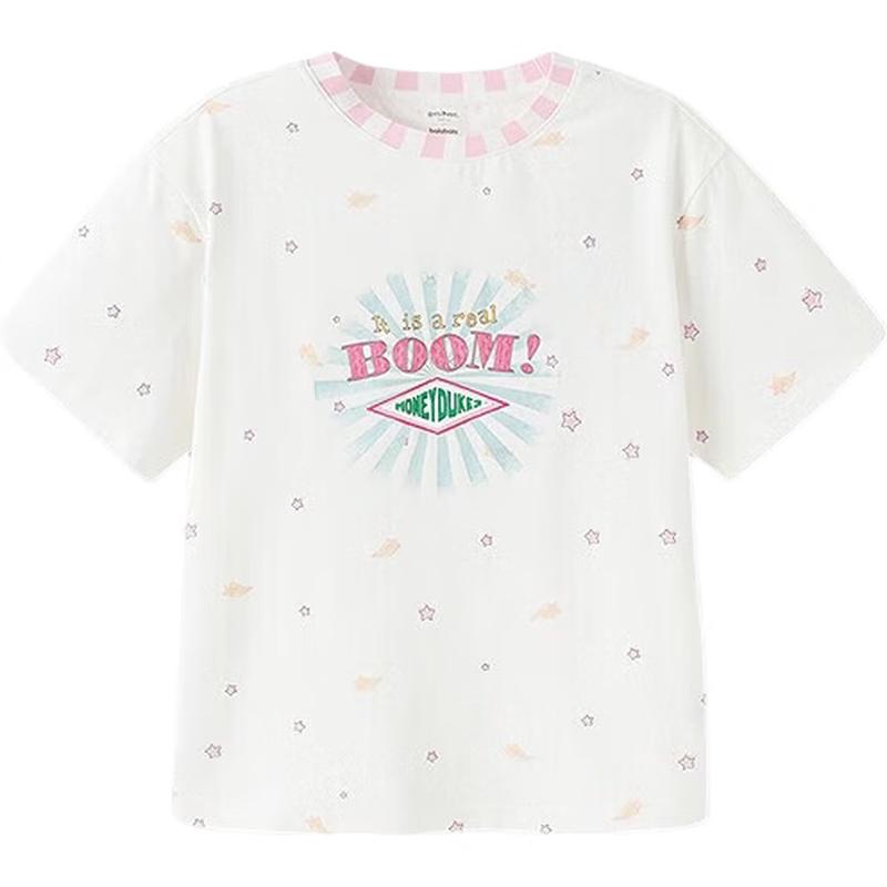 Balabala Girls' Harry Potter Short-Sleeve T-shirt