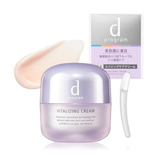d Program Vitalizing Cream Sensitive Skin/Low Irritation/Dry Skin/Cream/Moisturizing Cream/Moisturizing/Skin Roughness Main Body 45gOfficial