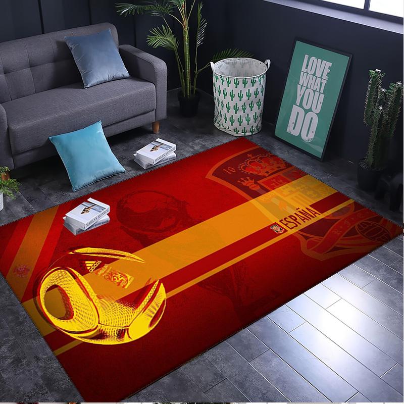 1PC Rug Spain Flag Map Art Carpet, Chair Rug,Area Rug for Office Bedroom Living Rooms Bedroom, Doormat Decor Christmas Fan Gifts