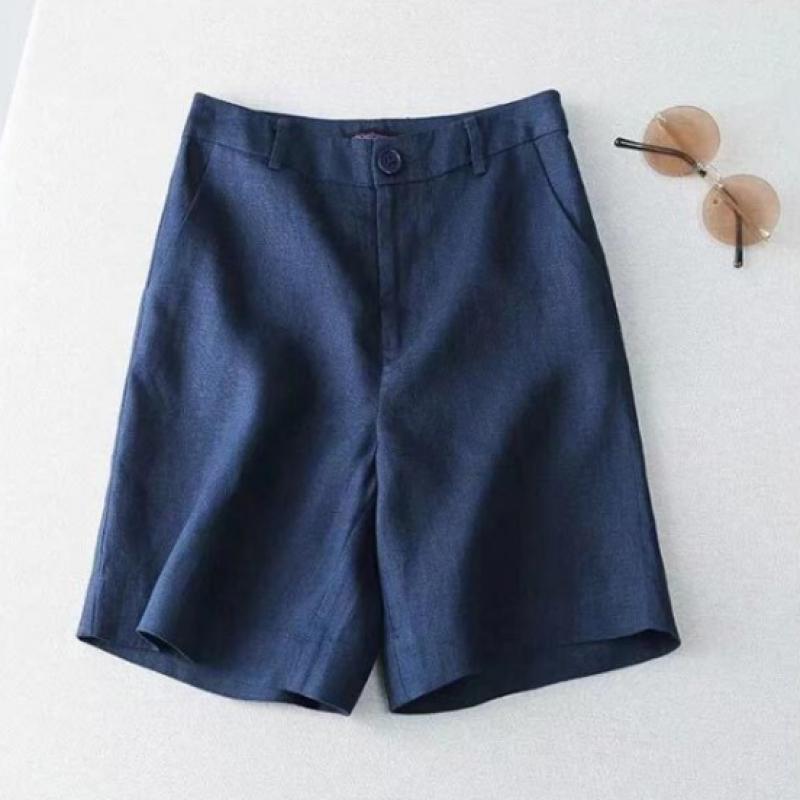 Shop   Women S Summer Linen caSual Back elaStic ShortS Won Wpt Wbe0a69