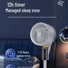 Smart Voice-Controlled Air Circulator Fan - High-Power Vertical Floor Fan with Remote Control