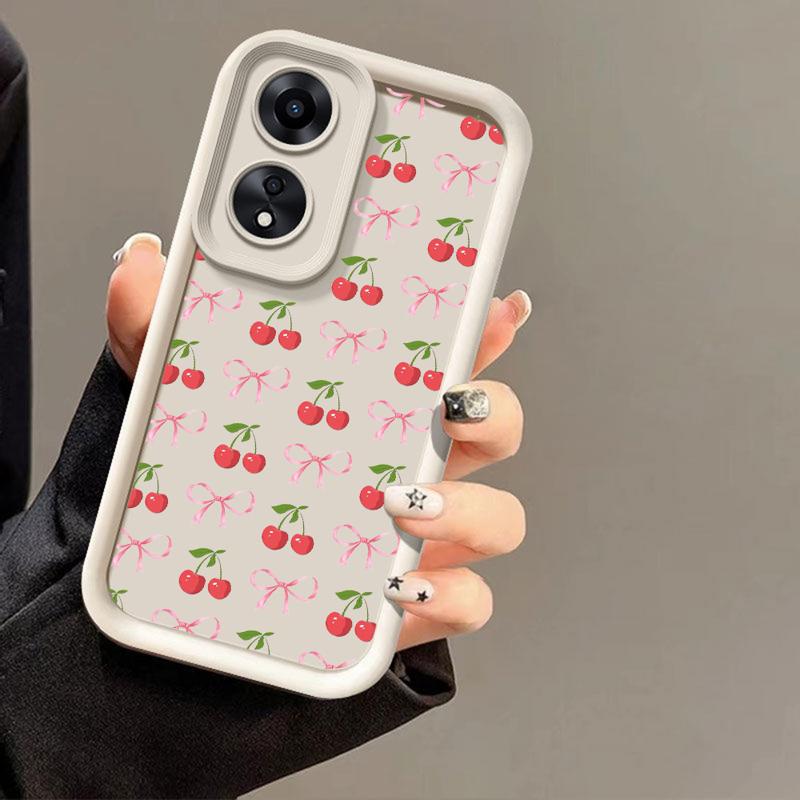 Cherry Fashine Phone Case For Samsung FE Plus Ultra S25 S24 S23 S22 S21 A54 A55 Soft Cover Coque Shockproof