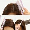 1Pc 2-in-1 V-shaped comb for root volume and hairline styling.