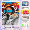Kendrick Lamar Diamond Painting Kit 5D Full Drill DIY Diamond Mosaic Wall Art Home Decor