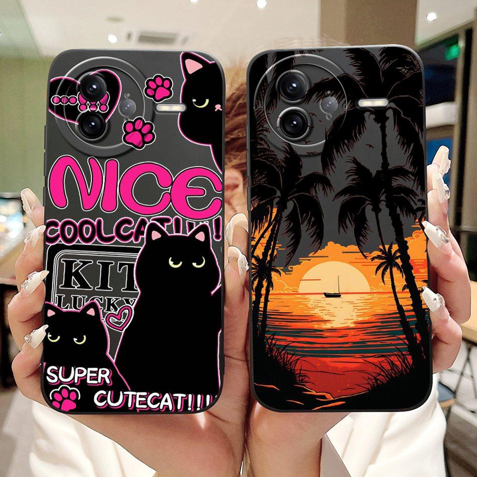 For Xiaomi Poco F7 Ultra / Poco F7 Pro Cute Cat Panda Cartoon Phone Case For Poco F7ultra F7Pro Soft Silicone Shockproof Cases