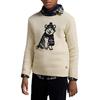 Polo Ralph Lauren Pullover mit Tiermuster, Rundhalsausschnitt, Langarm, Kinderpullover 323951426-001