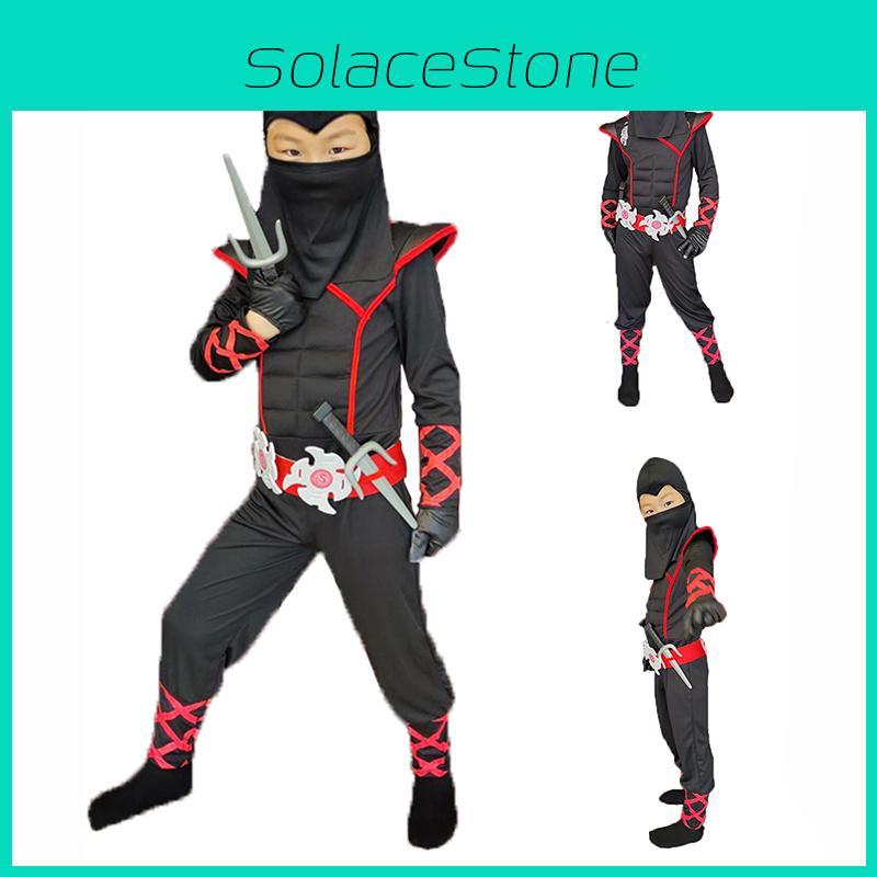 Stunning Ninjago Cosplay Costume For Kids Boys Assassin Carnival Party Fun